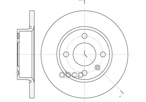 Диск Тормозной Road house арт. 642500