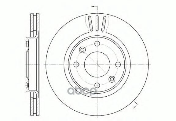Диск Тормозной C2  C4  Berlingo  307  206  Др. Road house арт. 660310