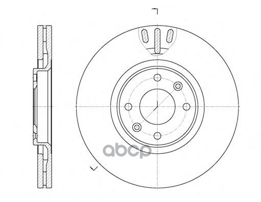 Диск Тормозной Pe 307  Ci C4 Road house арт. 665710