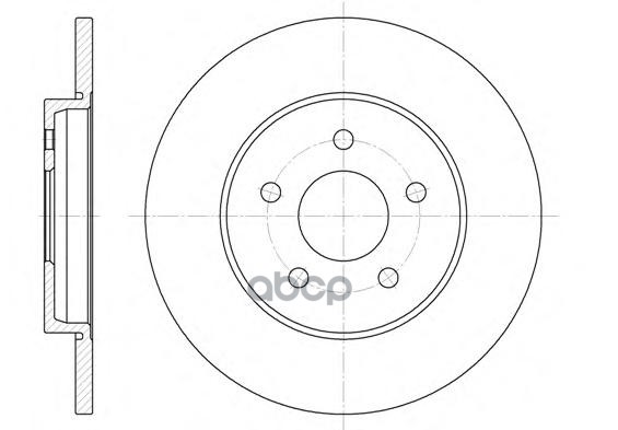 Диск Тормозной Road house арт. 666100