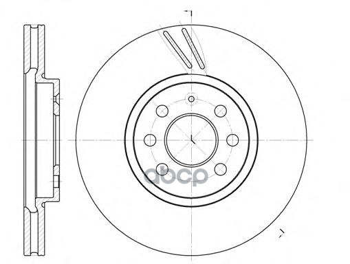 Диск Тормозной Opel Astra H Road house арт. 668410
