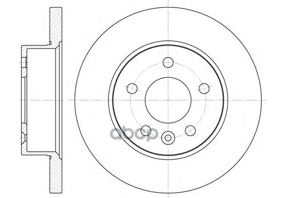 Диск Торм. Mb V-Class Road house арт. 677400