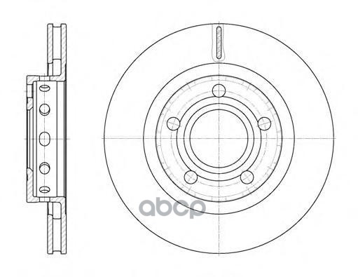 Диск Торм. Задн. Audi A8 96-02 Road house арт. 682210