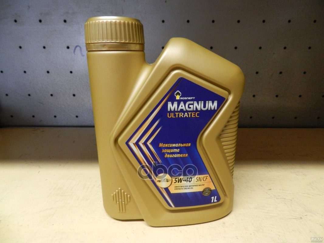 Rosneft Масло моторное Rosneft Magnum Ultratec 5W-40 синтетическое 1 л 40815432