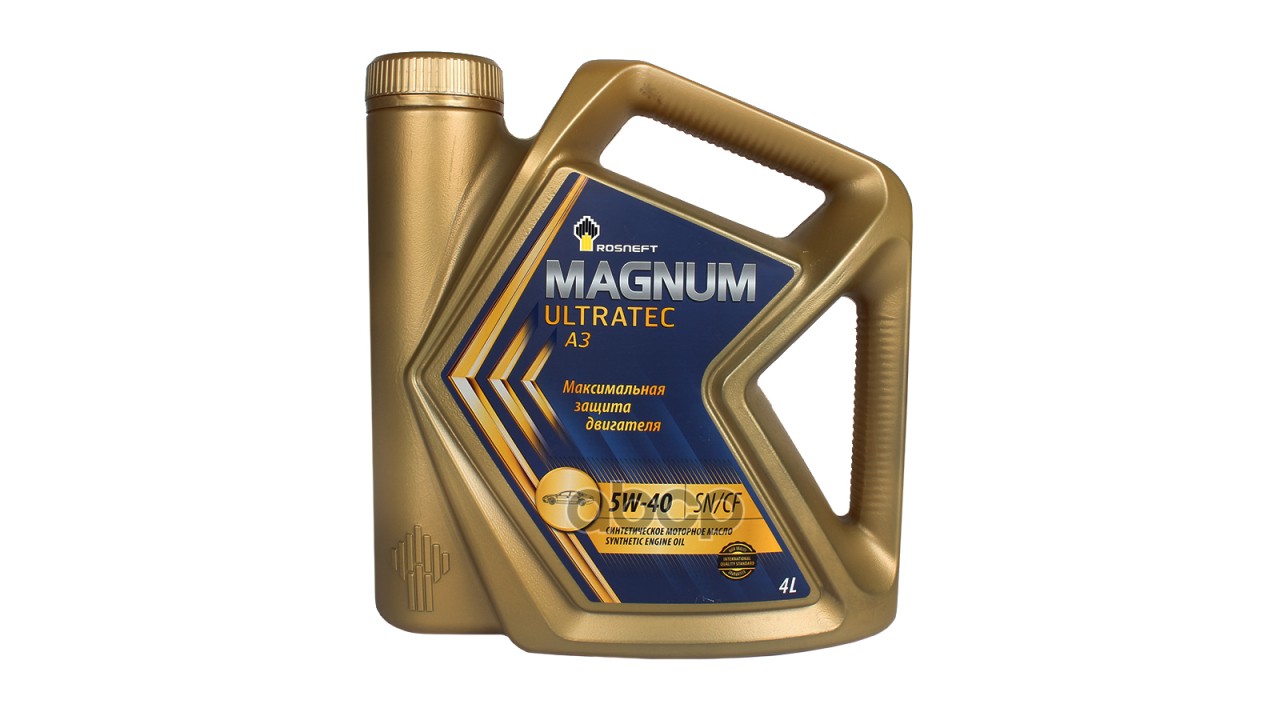 Rosneft Масло моторное Rosneft Magnum Ultratec A3 5W-40 4 л 40816442