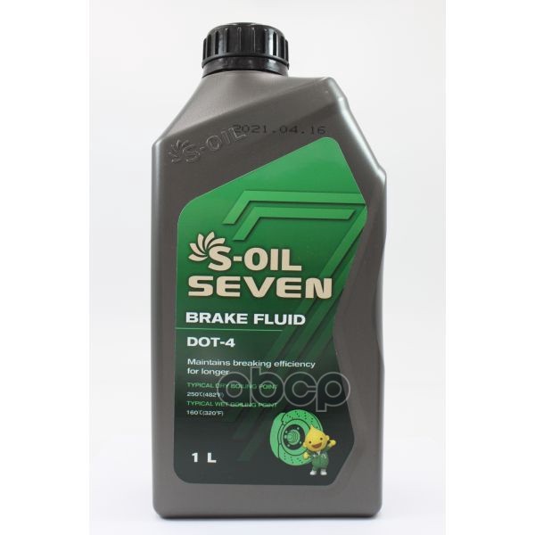 Жидкость тормознаяS-OIL 7 BRAKE FLUID DOT 4-EX (P1x12) E403820 S-Oil арт. E403820