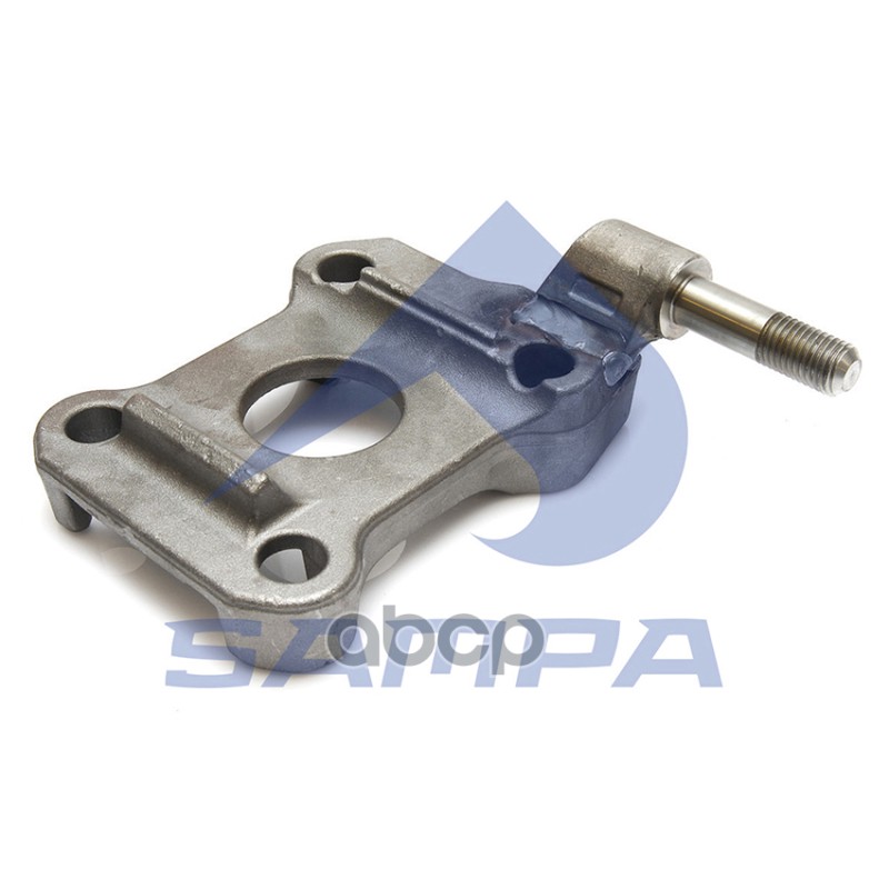 Подкладка Под Рессору Bpw С Креплением Под Амортизатор Правая (Круг) Sampa 071007 SAMPA арт. 071007