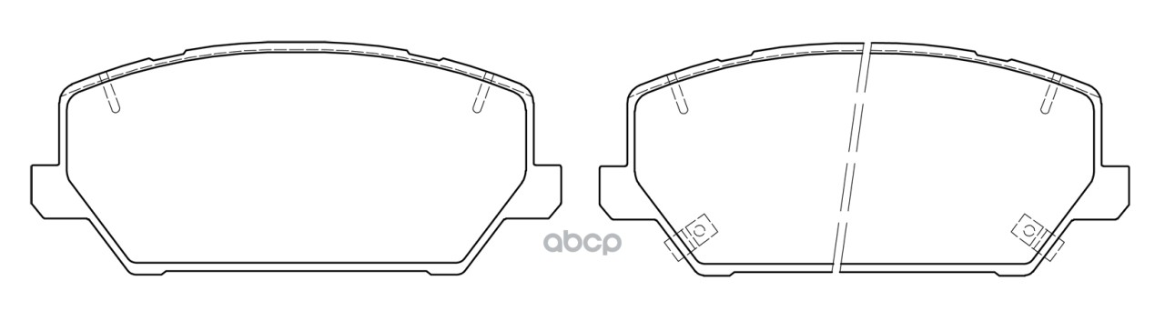Колодки тормозные дисковые Hyundai_Azera PG820/PG817 (2016-...)/i30 N PS018 (2017-...)/Veloster PBU1 SB Nagamochi арт. bp11025