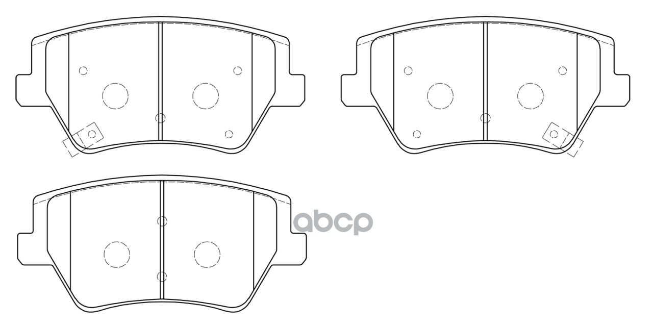 Колодки тормозные дисковые задние SB Nagamochi арт. BP11037