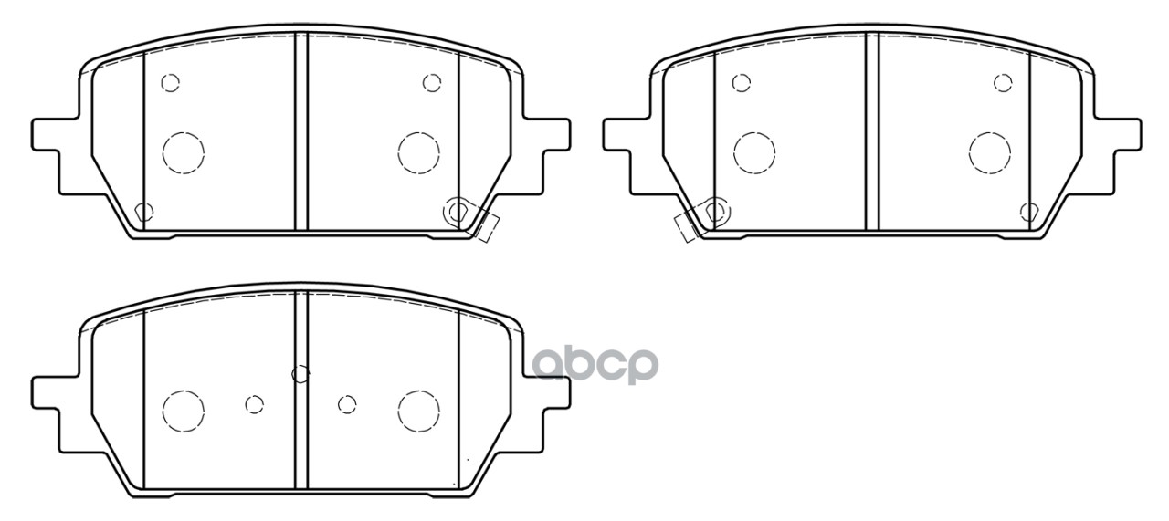 Колодки тормозные BP11038 SB Nagamochi арт. BP11038