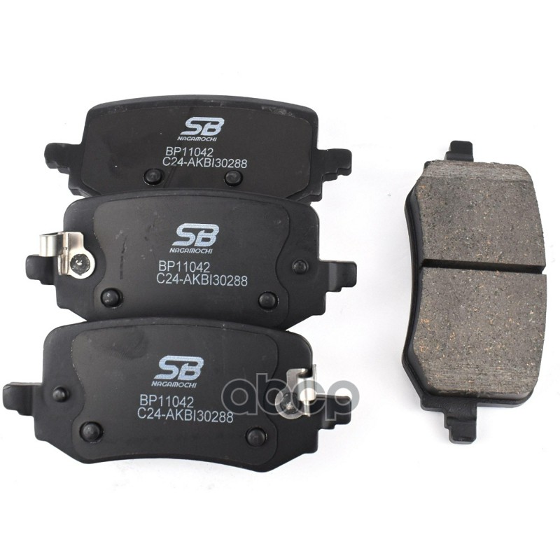 Колодки тормозные дисковые к-т Hyundai_Tucson PGT22/PHE21 (2020-...)/Tucson 22 PGT22 (2020-...)/Kia_ SB Nagamochi арт. bp11042