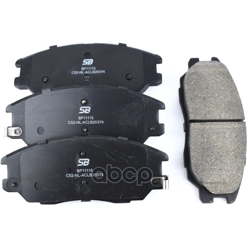 Колодки тормозные дисковые передние SB Nagamochi арт. BP11115