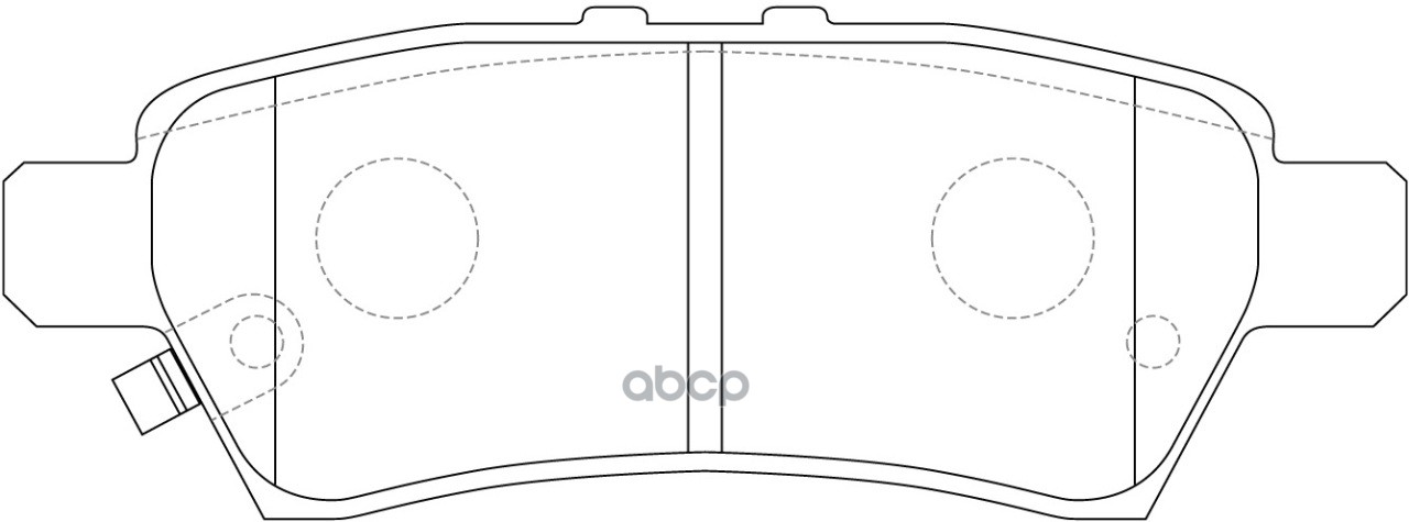 Колодки тормозные дисковые задние SB Nagamochi арт. BP20430