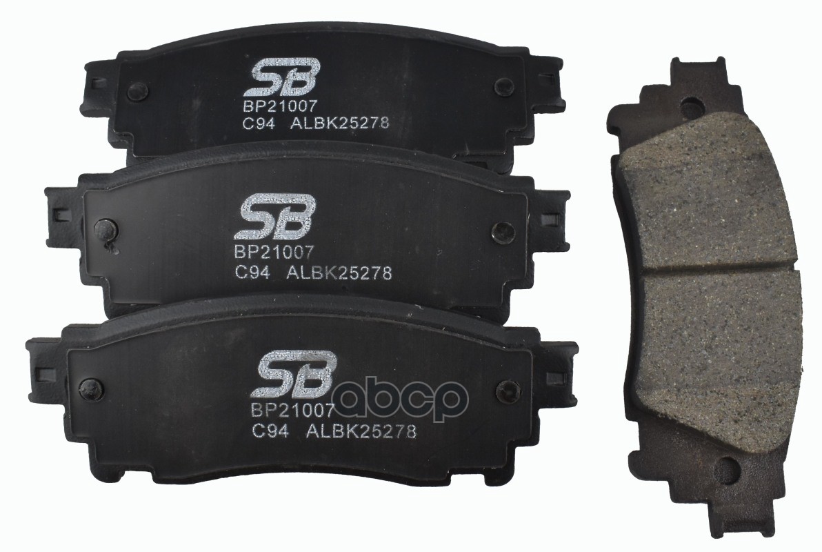 Колодки тормозные дисковые задние к-т LEXUS NX 2.0 2014 - по наст. время  LEXUS NX 2.5 2014 - по нас SB Nagamochi арт. bp21007