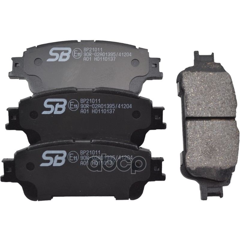 Колодки тормозные дисковые задние к-т TOYOTA Noah/Voxy 2.0 14-/ Noah/Voxy/Esquire 1.8 14- SB Nagamochi арт. bp21011