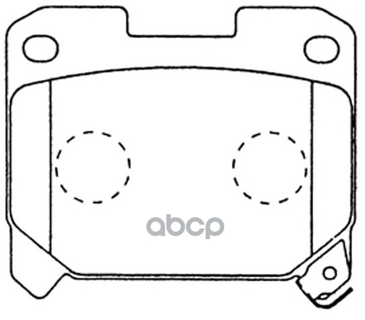 Колодки тормозные дисковые задние SB Nagamochi арт. BP21361