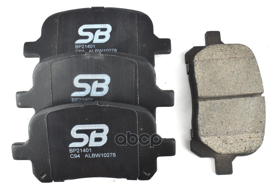 Колодки тормозные дисковые передние SB Nagamochi арт. BP21401
