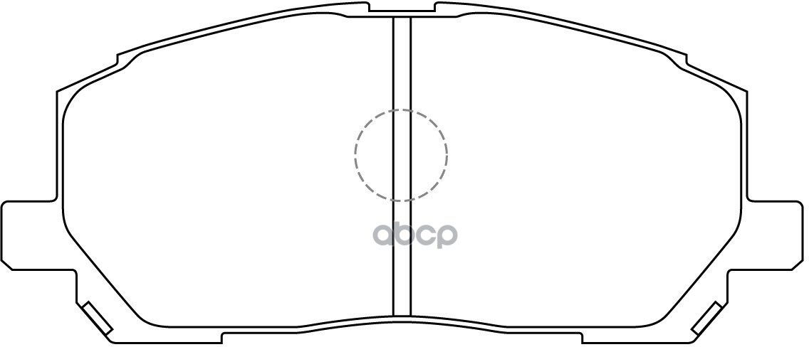 Колодки дисковые TOYOTA KLUGER 2.4 2000 - 2007 TOYOTA HIGHLANDER 2.4 2000 - 2007 LEXUS RX 3.0 2000 - 2003 BP21457 SB Nagamoch...