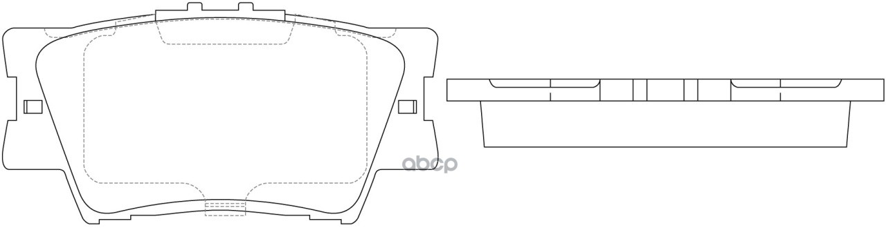Колодки тормозные дисковые задние SB Nagamochi арт. BP21522