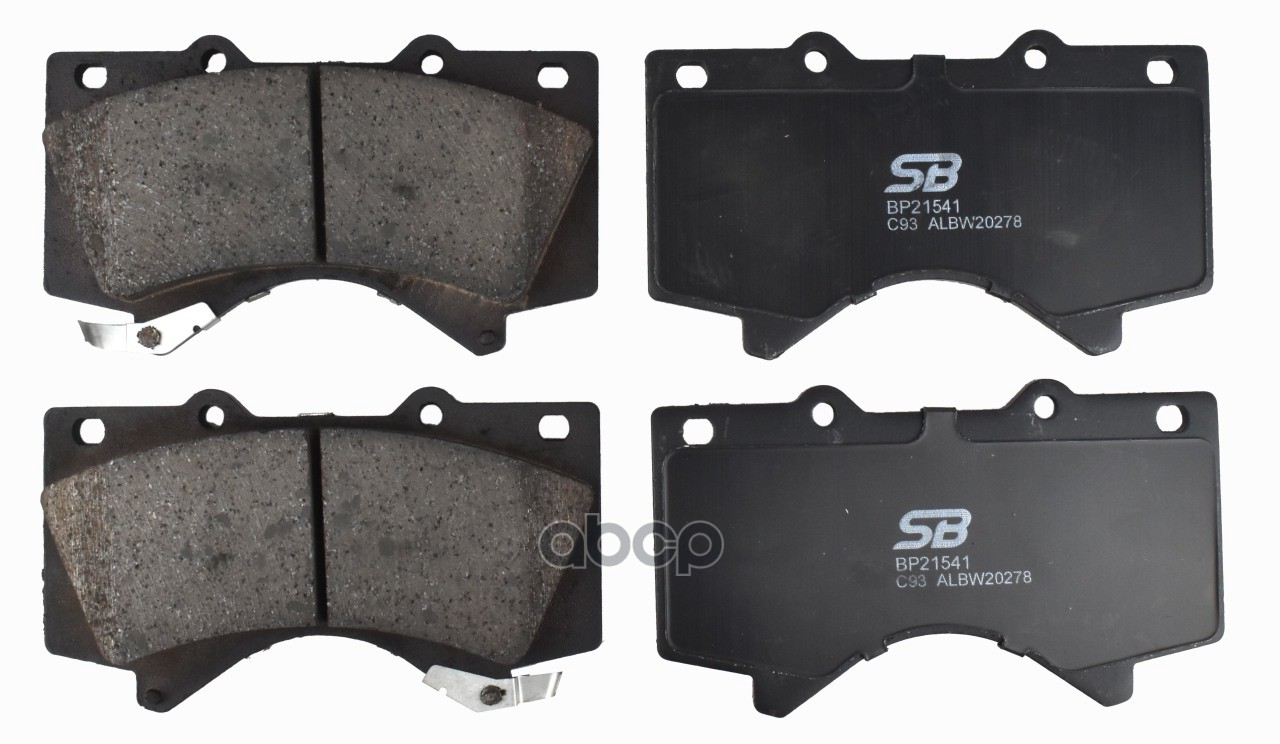 Колодки тормозные дисковые передние SB Nagamochi арт. BP21541