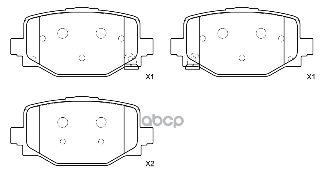Колодки тормозные дисковые задние SB Nagamochi арт. BP22009