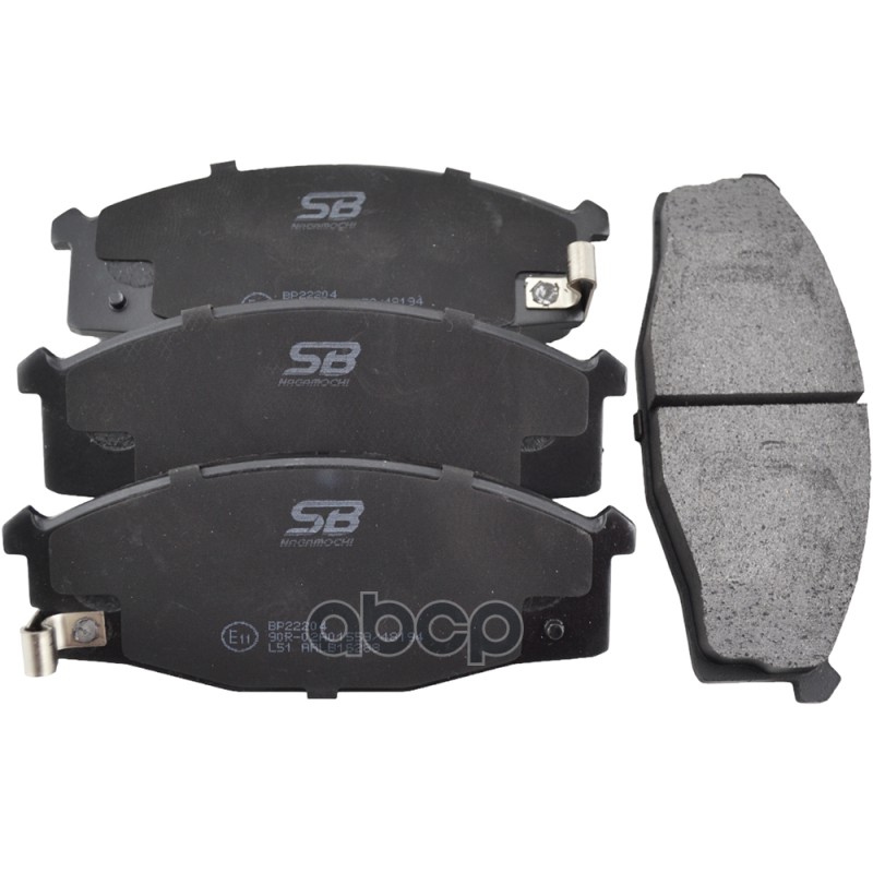 Колодки тормозные дисковые передние SB Nagamochi арт. BP22204