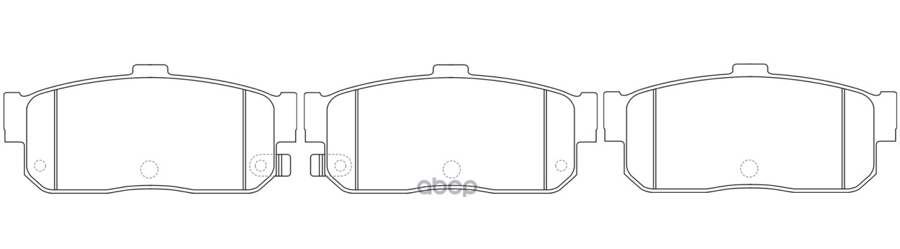 Колодки тормозные дисковые задние к-т NISSAN ALMERA 1.5 2002 - по наст. время  NISSAN ALMERA 1.8 200 SB Nagamochi арт. bp22224