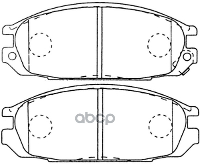 Колодки тормозные дисковые задние SB Nagamochi арт. BP22371