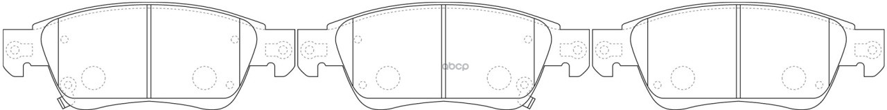 Колодки дисковые INFINITI EX35 J50 07-, G35 V36 06- BP22388 SB Nagamochi арт. BP22388