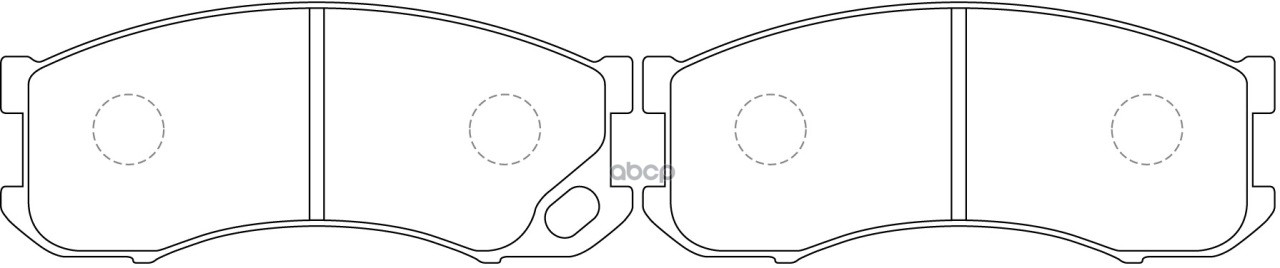 Колодки тормозные дисковые передние SB Nagamochi арт. BP23346