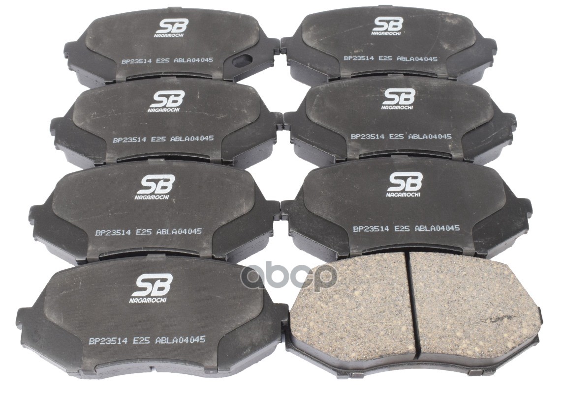 Колодки тормозные дисковые передние SB Nagamochi арт. BP23514