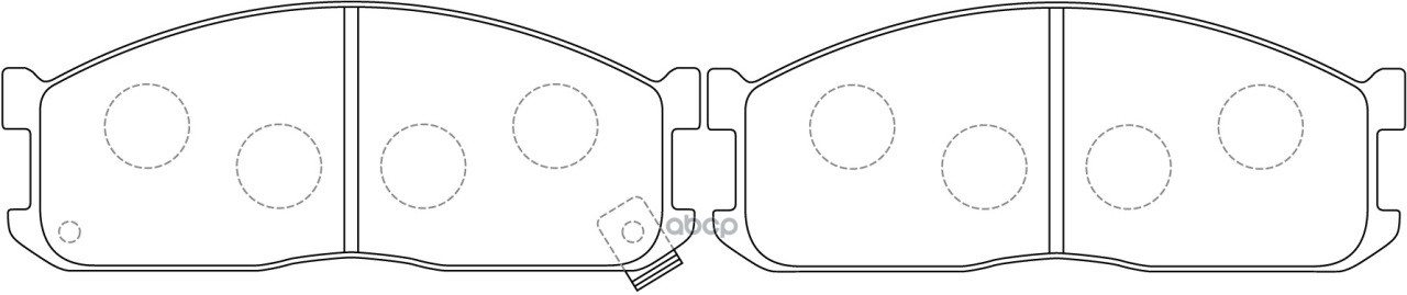 Колодки тормозные дисковые передние SB Nagamochi арт. BP25211