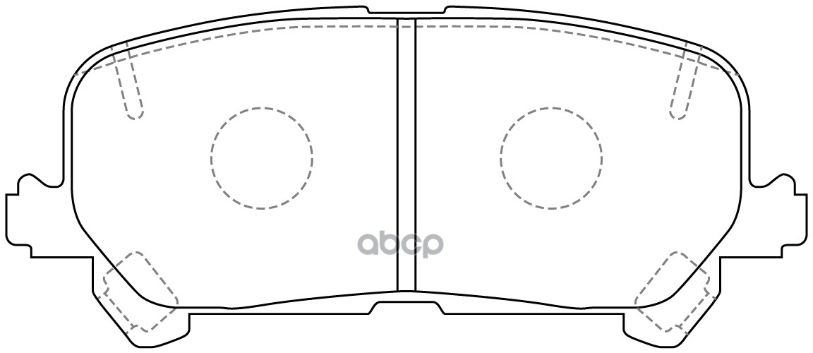 Колодки тормозные дисковые задние к-т Acura MDX 2015 - SB Nagamochi арт. bp28007