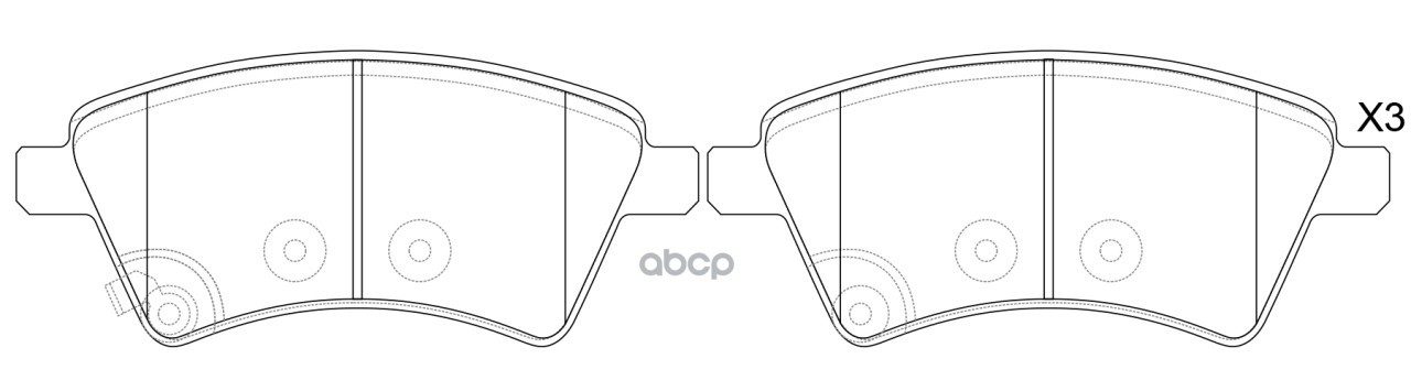Колодки тормозные дисковые передние SB Nagamochi арт. BP29803