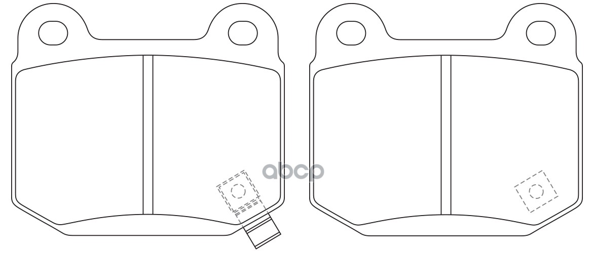 Колодки тормозные дисковые задние SB Nagamochi арт. BP30226