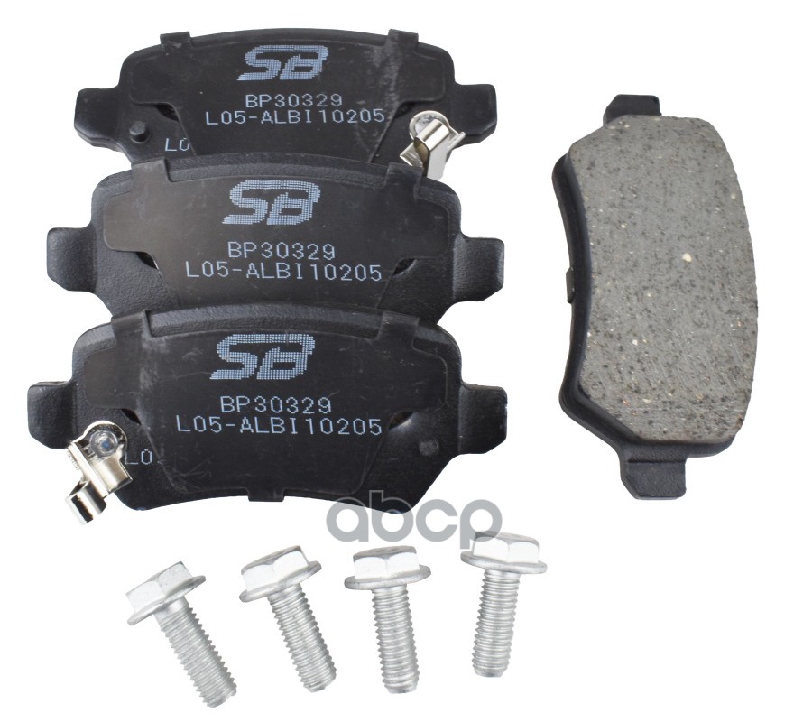Колодки тормозные задние OPEL ZAFIRA 05- BP30329 SB Nagamochi арт. BP30329