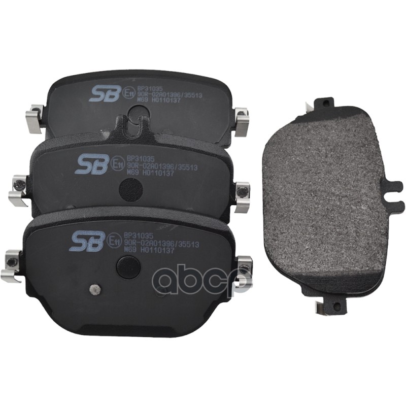 Колодки тормозные дисковые задние SB Nagamochi арт. BP31035