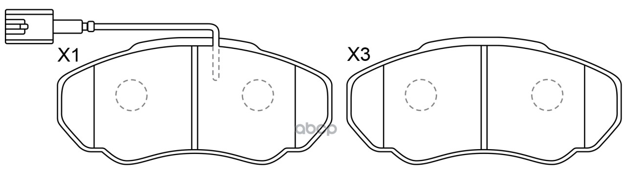 Колодки тормозные SB Nagamochi арт. BP42219W