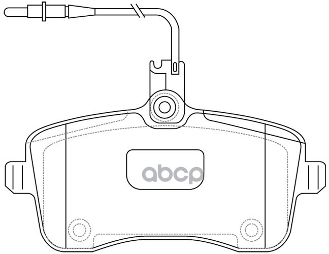 Колодки Тормозные Дисковые Передние  К-Т  Peugeot 407 2.0 2005 -   Peugeot 407 2.0 2007 -   Peugeot SB Nagamochi арт. bp42469w
