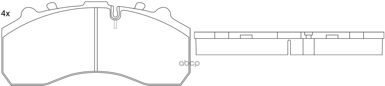 Колодки тормозные дисковые передние SB Nagamochi арт. BP44908