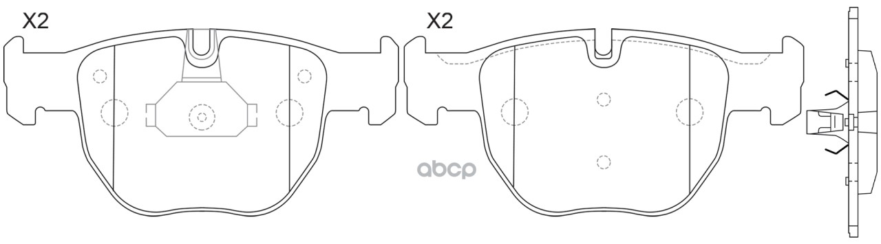 Колодки Тормозные Дисковые | Перед | SB Nagamochi арт. BP47334