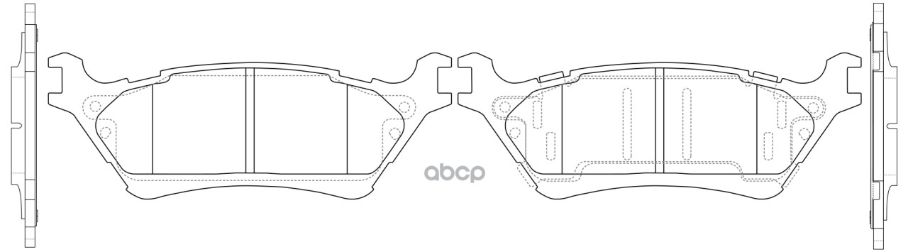 Колодки тормозные дисковые задние SB Nagamochi арт. BP51027