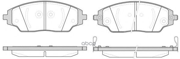 Колодки тормозные дисковые передние SB Nagamochi арт. BP52008