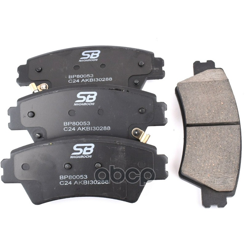Колодки тормозные дисковые к-т Jac_T8 Pro T8 (2020-...)/T9 T9 (2023-...) SB Nagamochi арт. bp80053