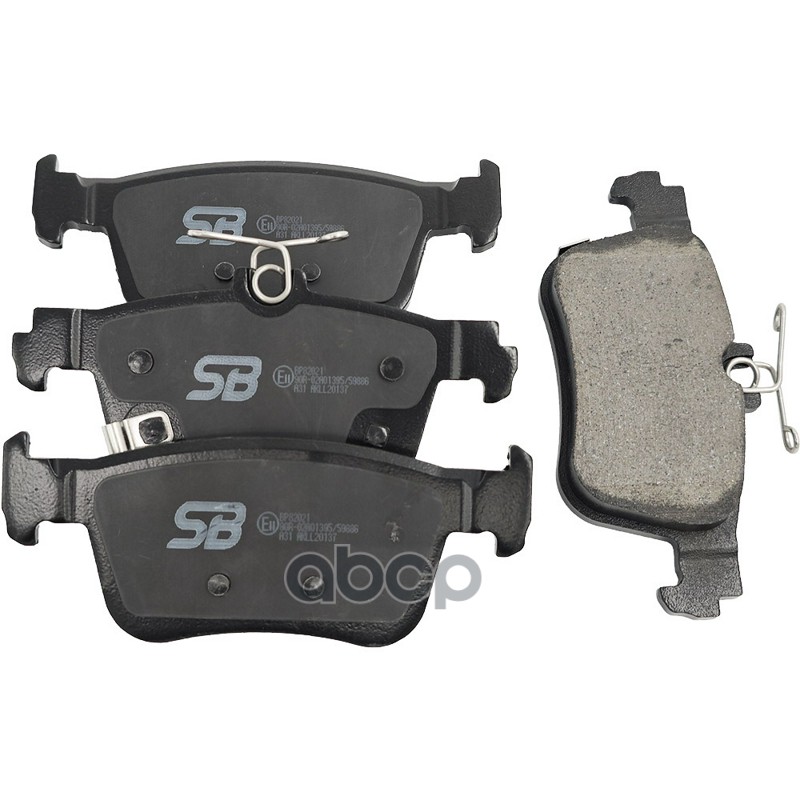 Колодки тормозные дисковые к-т Changan_Uni-T (2021-...)/CS55 Plus (2021-...)/ Uni-S (2024-…) SB Nagamochi арт. bp82021