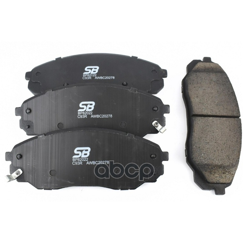 Колодки тормозные дисковые к-т Changan_Hunter F70 SC1031 (2019-...)/Hunter Plus SC1031 (2023-...)/Pe SB Nagamochi арт. bp82022