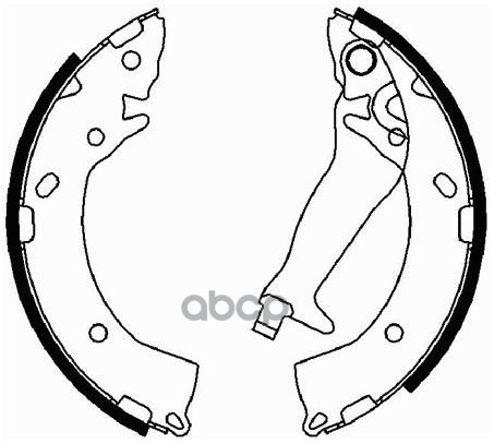 Колодки тормозные барабанные задние SB Nagamochi арт. BS11609