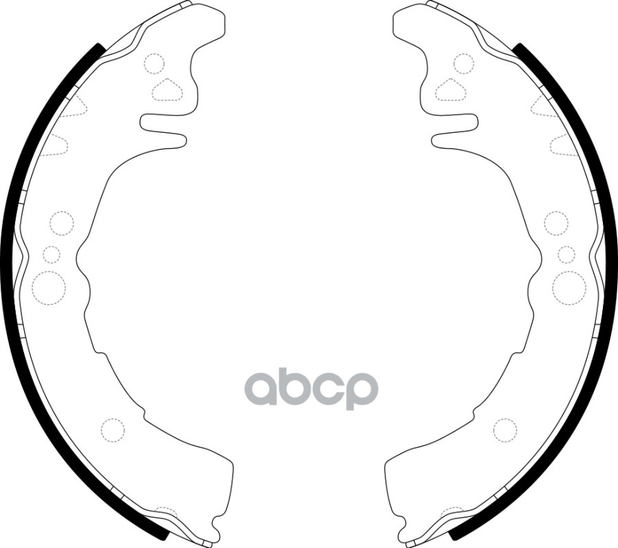 Колодки тормозные барабанные задние SB Nagamochi арт. BS21350