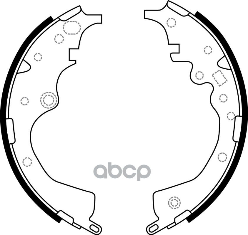 Колодки тормозные барабанные задние SB Nagamochi арт. BS21378