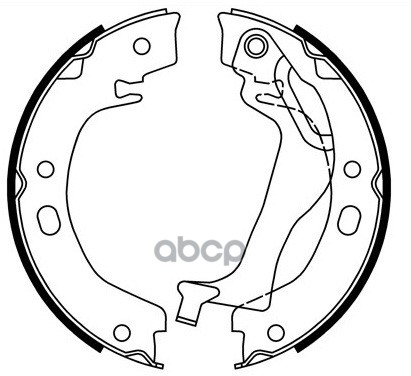 Колодки тормозные барабанные задние SB Nagamochi арт. BS21648